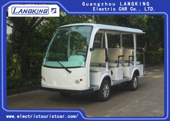 China Manier 11 Persoon Elektrische Sightseeingsbus, Maximum Voorwaartse Snelheid 40km/h voor Hotel leverancier