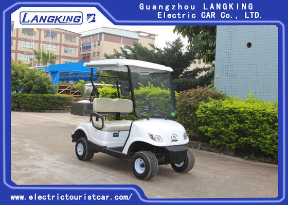 China 2 Karren van het persoons de Mini Elektrische Golf met Licht/Gemotoriseerd Golf Met fouten met Ladingsdoos leverancier