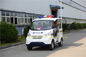 Multikleur 4 Passagiers Elektrische Patrouillewagen voor het Licht van de Veiligheidscruise voorzichtig leverancier