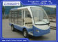 2 Seater-Blauwe/Witte ADC 48V 5KW van de Golfkar Elektrisch Nutskarren met Ladingsdoos leverancier