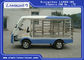 2 Seater-Blauwe/Witte ADC 48V 5KW van de Golfkar Elektrisch Nutskarren met Ladingsdoos leverancier