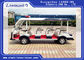 11 Elektrische voertuig van het de Patrouillewagennut van Seater 72V/5.5KW het Elektrische met Groot Licht op Bovenkant leverancier