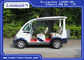 Wit Elektrisch de Voertuigen48v gelijkstroom Systeem van de Veiligheidspatrouille met Kleine Hoogste Seater-Sightseeingsauto Licht/4 leverancier