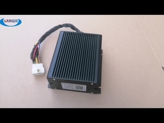 Zwarte elektrische wagenonderdelen Golfwagen DC-omvormer Dual Output Type 150mm*150mm*45.5mm