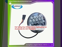 Warm te verkopen vierwiel elektrische toeristische auto accessoires voor LED koplampen