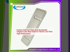 Op maat gemaakte golfkartenonderdelen en -accessoires Originele kleur achterkant voor elektrische golfkartenonderdelen