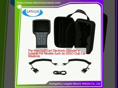 De nieuwe elektronische encoder is geschikt voor modellen zoals de EZGO Club Car YAMAHA.