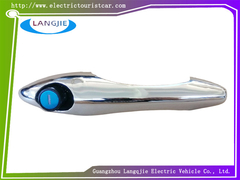 Sleutelgat deurgreep Chroomverzorgd Zilver Zwart LVTONG Tour Bus Accessoires