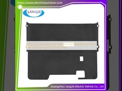 EZGO TXT vloermat Golfkar Anti-Slip Zwarte rubber vloermat Volledige dekking vloermat