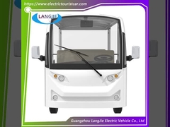 14 zitplaatsen elektrische toeristische auto en efficiëntie met AC motor controller voor kinderbus 72V 7.5KW