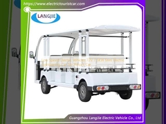 Low Speed Electric Vehicles 72V 7.5KW Mini Electric Sightseeing Car Voor Resort Car