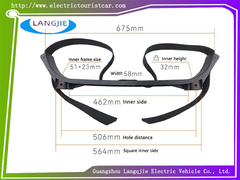 TXT Achterstoeltas Vaste baltasbeugel Voor EZGO Golfkar Componenten