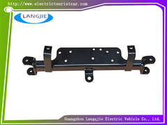 EZGO TXT Golfkar Zwarte vooras, ijzeren framecomponent