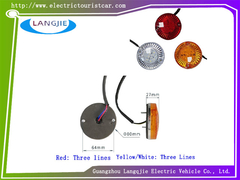 Marshell Electric Sightseeing en patrouillewagens met 8 cm LED achterlichten