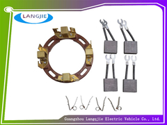 Elektrische motoren en onderdelen voor koolstofborstelhouders voor LVTONG elektrische toeristische en patrouillevoertuigen