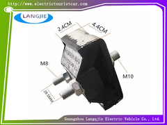 Elektrische patrouillewagen, toeristische auto, Marshell motor, rubber pad, aansluiting schroef