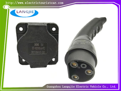 Elektrische patrouillewagen oplaadstop voor sightseeing auto oplader 220V oplaadinterface