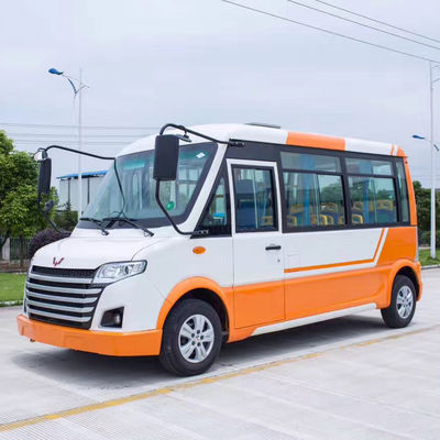 China Karren van het manier de Oranje Witte Elektrische Nut, Elektrische de Stadsbus van 30km/H voor Park leverancier