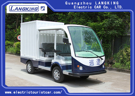 China Achterbank Elektrische Goederenwagon/Elektrische Vrachtwagenbestelwagen met ladingslading 450KGS Max.Speed 28km/H leverancier