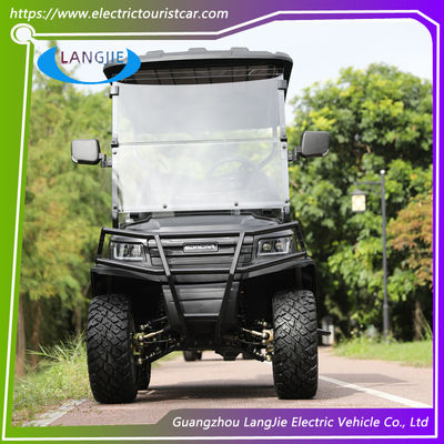 Goede prijs. Balck Colour Resort Elektrische jachtwagen 2 rijen voor 4 passagiers 340 kg maximale lading online