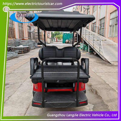 Goede prijs. 4 zitplaatsen Elektrische toeristische auto 5kw AC motor 80km bereik Hoogwaardig en duurzaam voor golfbanen en resorts online