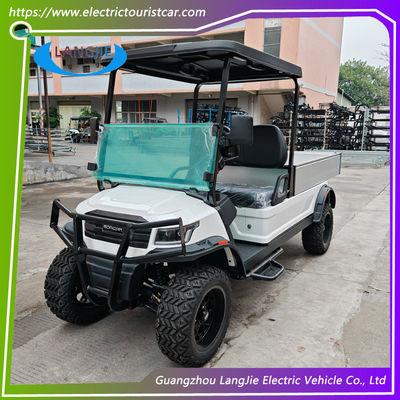 Goede prijs. Witte kleur 2 zitplaatsen Passagiers elektrische golfkarren AC motor elektrisch vrachtvoertuig voor parkeren online