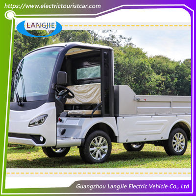 Goede prijs. 72V 7.5KW 2 zitplaatsen Kleine elektrische pick-up Truck Korter laadplatform 1000kgs online