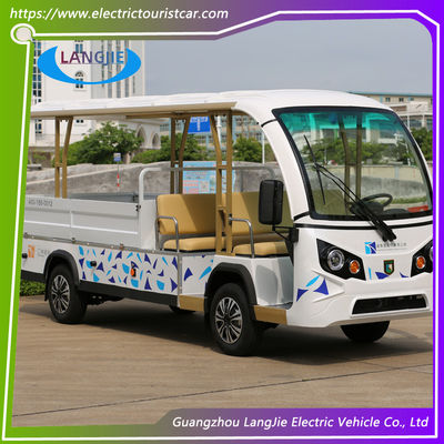 Goede prijs. Witte kleur Elektrische patrouillewagen 7.5kW DAC Motor aangedreven batterij aangedreven Carry Van Met ingesloten vrachtbus online