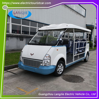 Goede prijs. 11 personen Passagierscabine Gastoeristen buggy witte kleur voor resort auto online