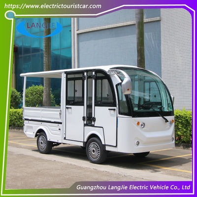 Goede prijs. Elektrische vrachtwagen voor luchthavens 5-zits elektrische auto 48V AC-motor met dak voor park online