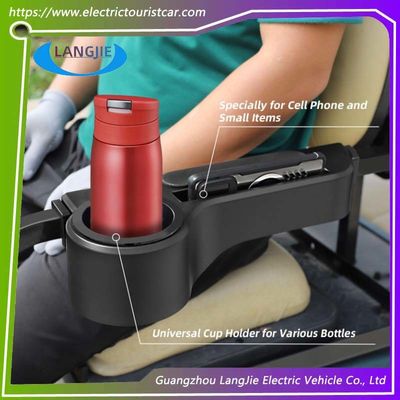 Goede prijs. Universele golfkar achterbank kit EZGO Armsteun Zwart Bekerhouder Afneembaar Voor Gemakkelijk Schoonmaken online