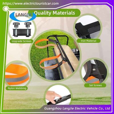 Goede prijs. Electric Golf Cart EZGO Adjustable Rear Seat Club Stand online