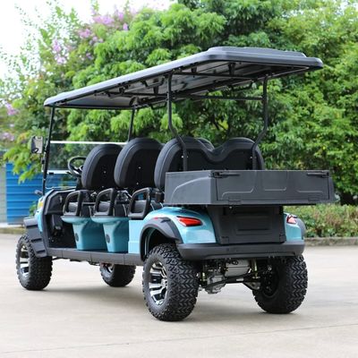 Goede prijs. 6 Seats Electric Golf Cart With 10-Inch Multimedia Screen Q235 High-Strength Chassis And 510kg Max Loading online