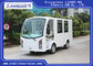 Elektrische de Ziekenwagenauto met lage snelheid van 48V 5KW/Mini Elektrische de Pendelbus van 4+1 Bedzetels leverancier