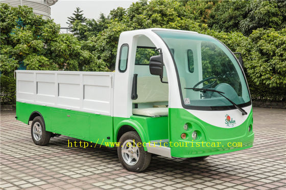 2 zitplaatsen elektrische bagagewagen AC motor voor hotel 48v/5kw spons met kunstlederzitjes