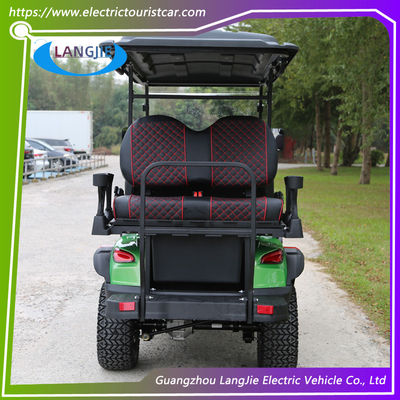 4 Wheel Electric Golf Cart 4 Seats Resort Car AC Motor Electric Car Tour voor Hotel