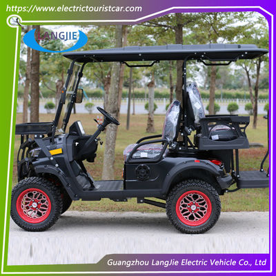 Goede prijs. China produceert elektrische golfkarren met 4 zitplaatsen, met batterij aangedreven elektrische golfwagens voor het resort online