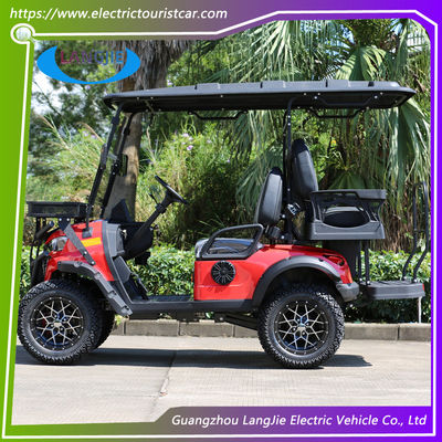 Fabriek Klassiek ontwerp Elektrische golfwagen 4 zitplaatsen AC Motor Golfwagen met luxe comfortabele zitplaatsen