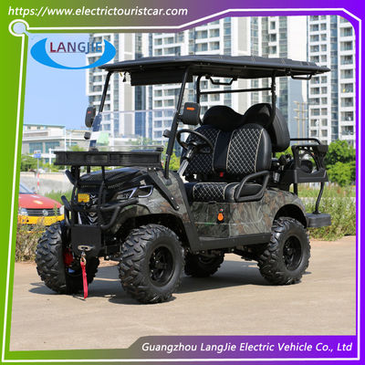 4 wielen elektrische golfwagen auto met golftasrek 5 kW elektrische scooter golf buggy