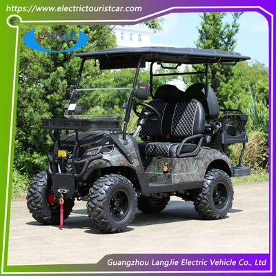 Goede prijs. Elektrische straat legale golfkar 4 zitplaatsen aangepast 5 kW AC motor Off Road jachtkarren online