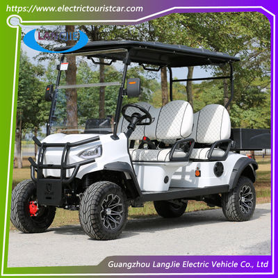 4 zitplaatsen Electric Golf Buggy Batterij aangedreven Electric Hunting Cart Met CE-certificaat