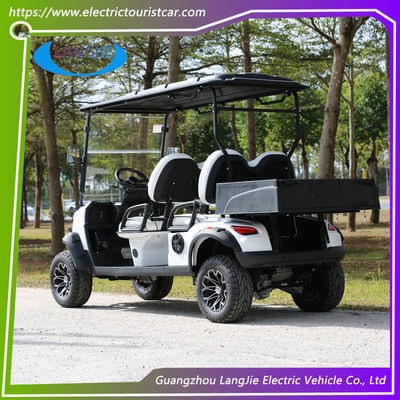 Groothandel Elektrische golfwagen Buggy Aanpasbaar 4 zitplaatsen Elektrische auto Club Auto Mini Off Road Jagen