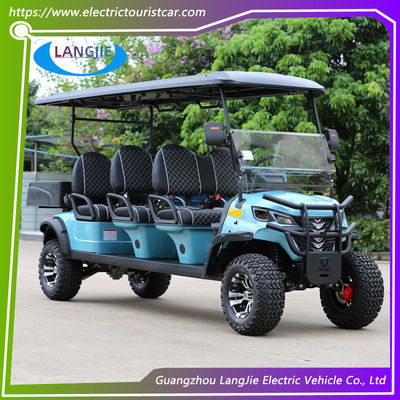 Clubwagen 6 Passagiers 48V Clubwagen Utility Cart AC Motor Club Auto Utility Vehicle Voor hotel