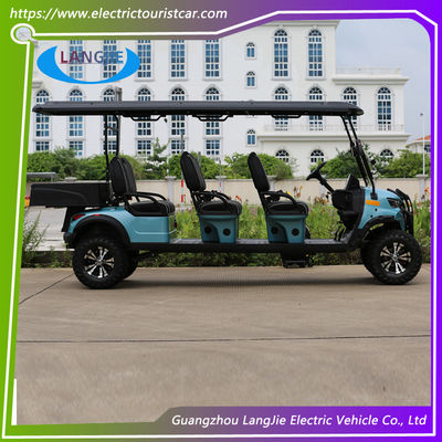 Fabriek Elektrische bagagewagen 48v/5kw Verhoogde beveiligingsrail HS-CODE 8709119000