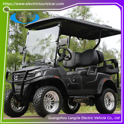 Goede prijs. 4 personen elektrische golfkarretjes gratis onderhoud accu 48v controller wisselstroommotor online