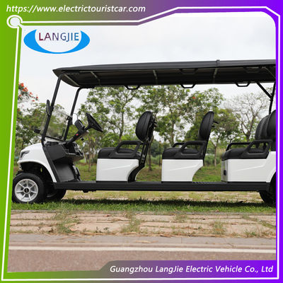 4 Wheel Golf Cart Star Electric Golf Cart 8 Persoon Club Cart Golf Cart voor school