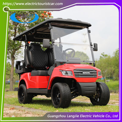 4 zitplaatsen Mini Electric Golf Cart 5KW AC Motor Club Cart Golf Buggy met accu