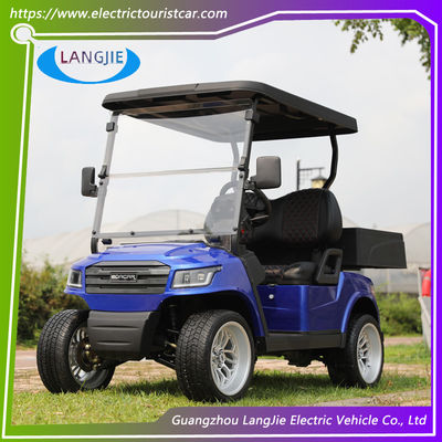 Goede prijs. 48 Volt Club Car Elektrische vrachtwagen 2 zitplaatsen AC Motor Elektrische Food Cart For Resort online
