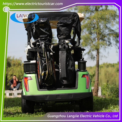 Gratis onderhoud Battery Electric Golf Club Cart 2 zitplaatsen 48 Spanning Met PC Voorruit