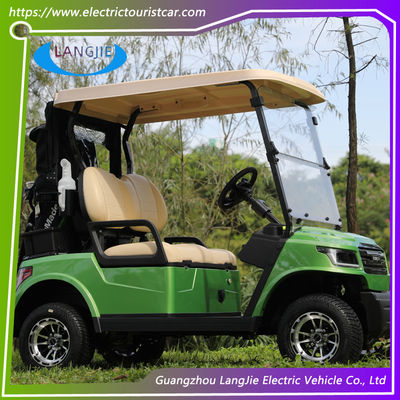 Safety Electric Golf Buggy 2 zitplaatsen elektrische auto AC motor met gratis onderhoud zuurbatterij